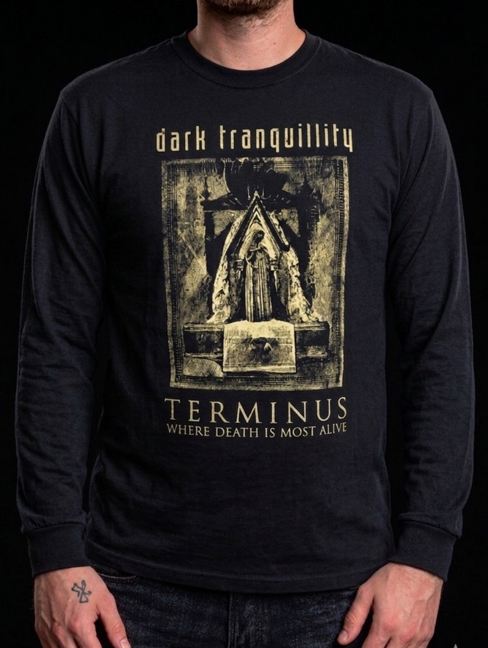 Authentic Dark Tranquillity "Terminus" Euro Import Long Sleeve - XL - Rare